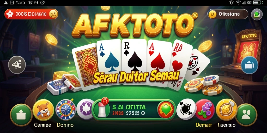 Tangkapan layar AFKTOTO yang menampilkan aksi permainan Domino yang mendebarkan.