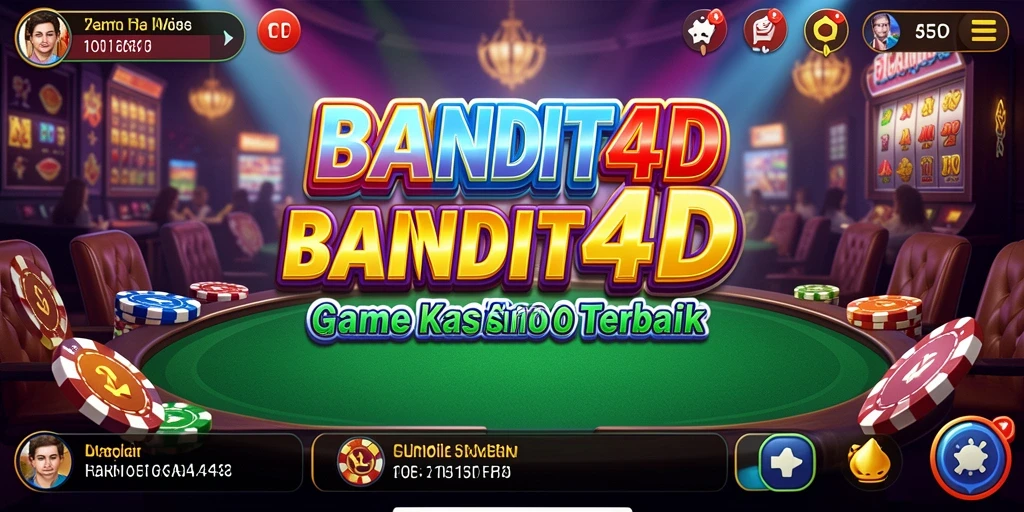 Tampilan menarik dari gameplay Kasino di BANDIT4D.