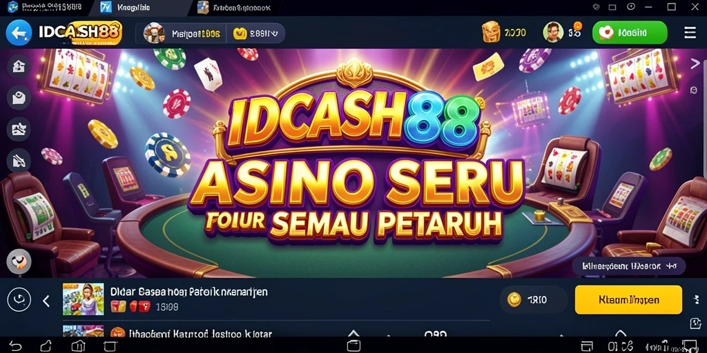 Tampilan gameplay Kasino di IDCASH88 yang menarik dan interaktif.