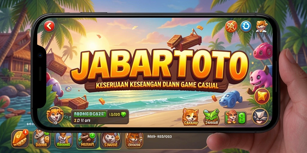 Screenshot utama JABARTOTO menampilkan gameplay seru dan interaktif.