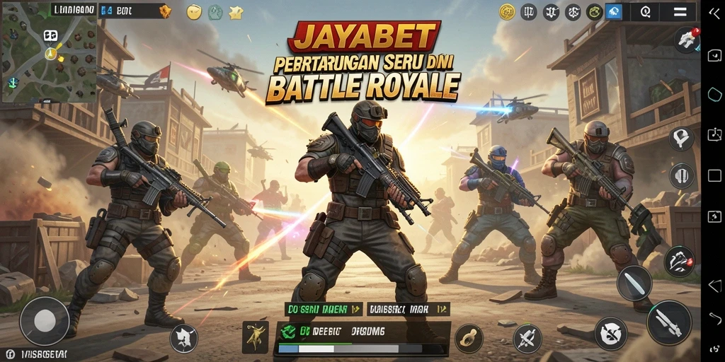Tampilan gameplay seru di JAYABET dengan pertempuran menegangkan.