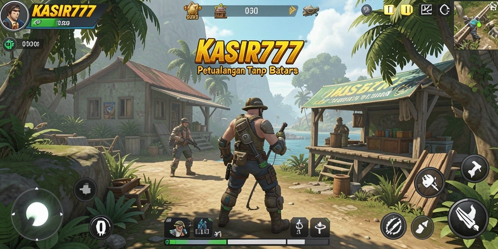 Tampilan mendebarkan dari gameplay Open World di KASIR777.