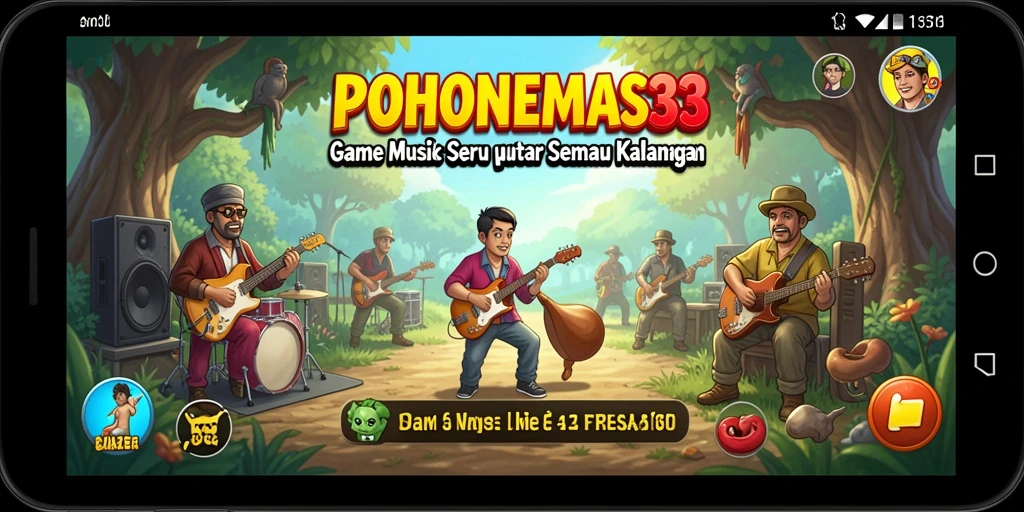 Tampilan menarik dari gameplay seru POHONEMAS33
