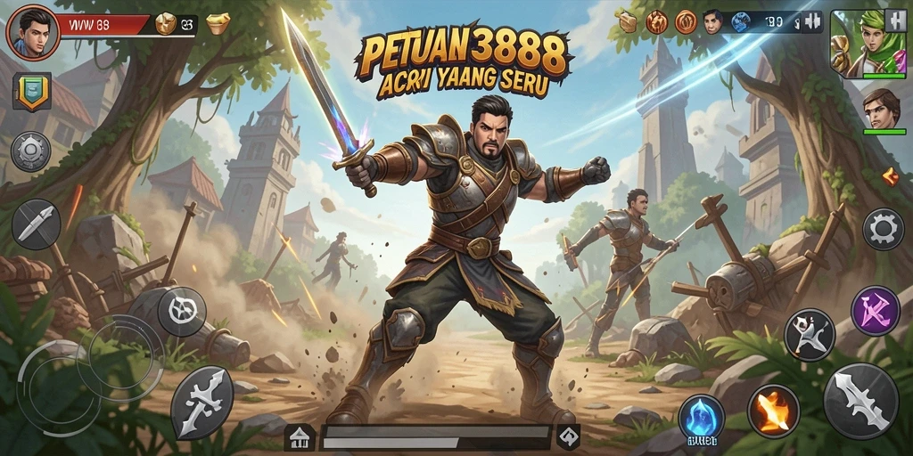 Tampilan gameplay <strong>WOW388</strong> yang penuh aksi dan dinamika seru.